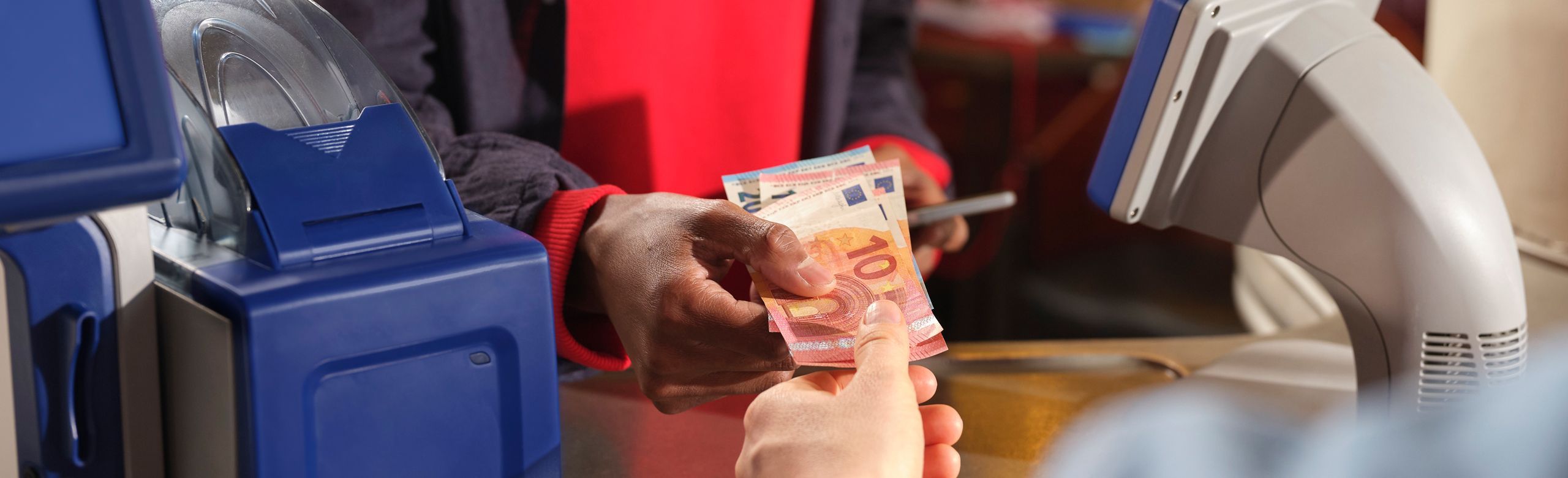 Déposer ou retirer de l'argent facilement sur son compte